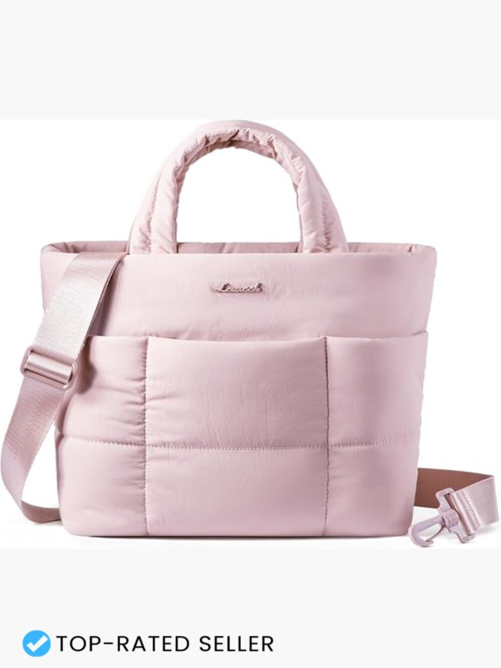 Puffer Tote Bag Mini Crossbody Puffy Handbag Top Handle Shoulder Satchel